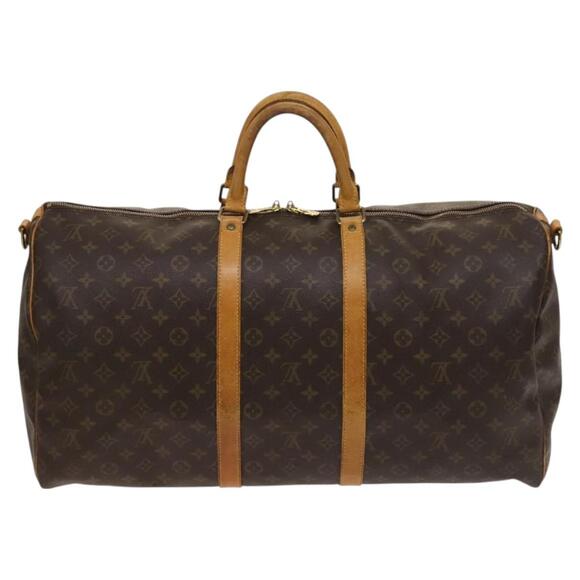 LOUIS VUITTON Monogram Keepall Bandouliere 55 Boston Bag M41414 - Picture 3 of 16